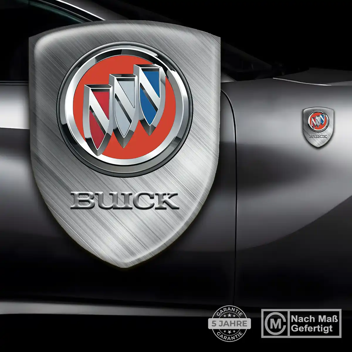 Buick 3D Gel Aufkleber Emblem Elegantes Design