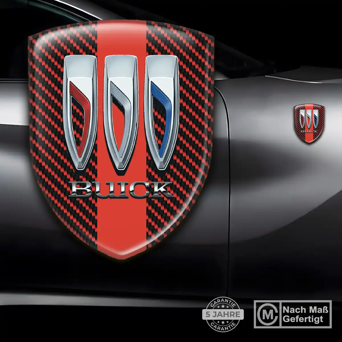 Buick 3D Gel Aufkleber Emblem Limitierte Auflage