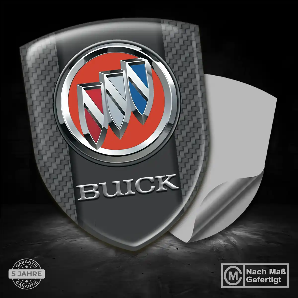 Buick 3D Gel Aufkleber Emblem Luxus-Edition