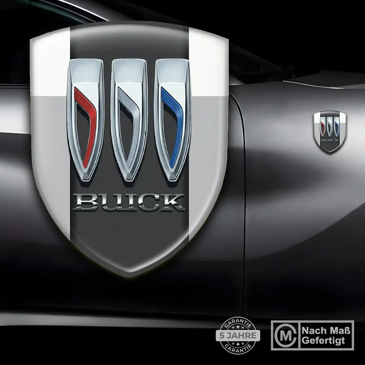 Buick 3D Gel Aufkleber Emblem Markenedition