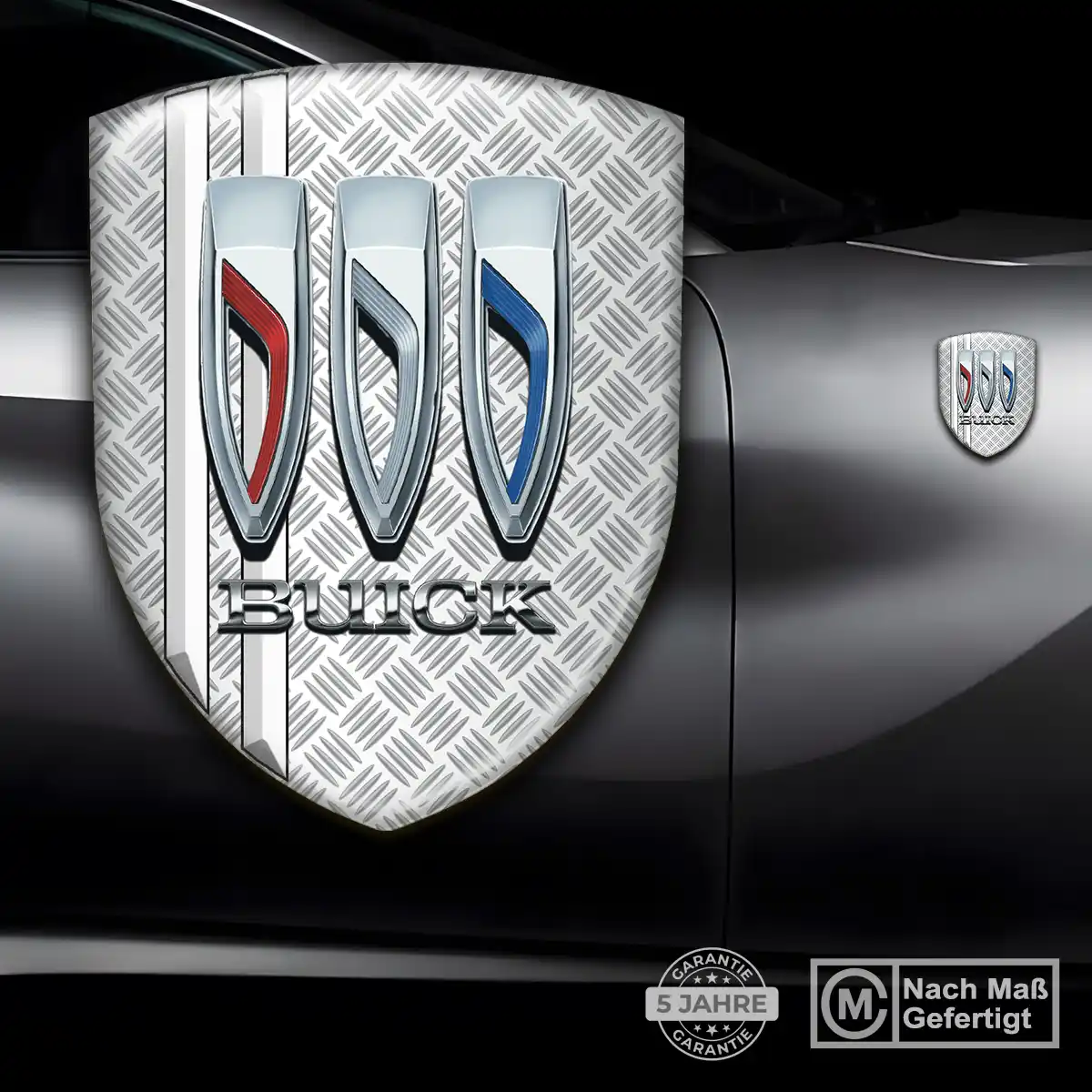 Buick 3D Gel Aufkleber Emblem Premium-Edition