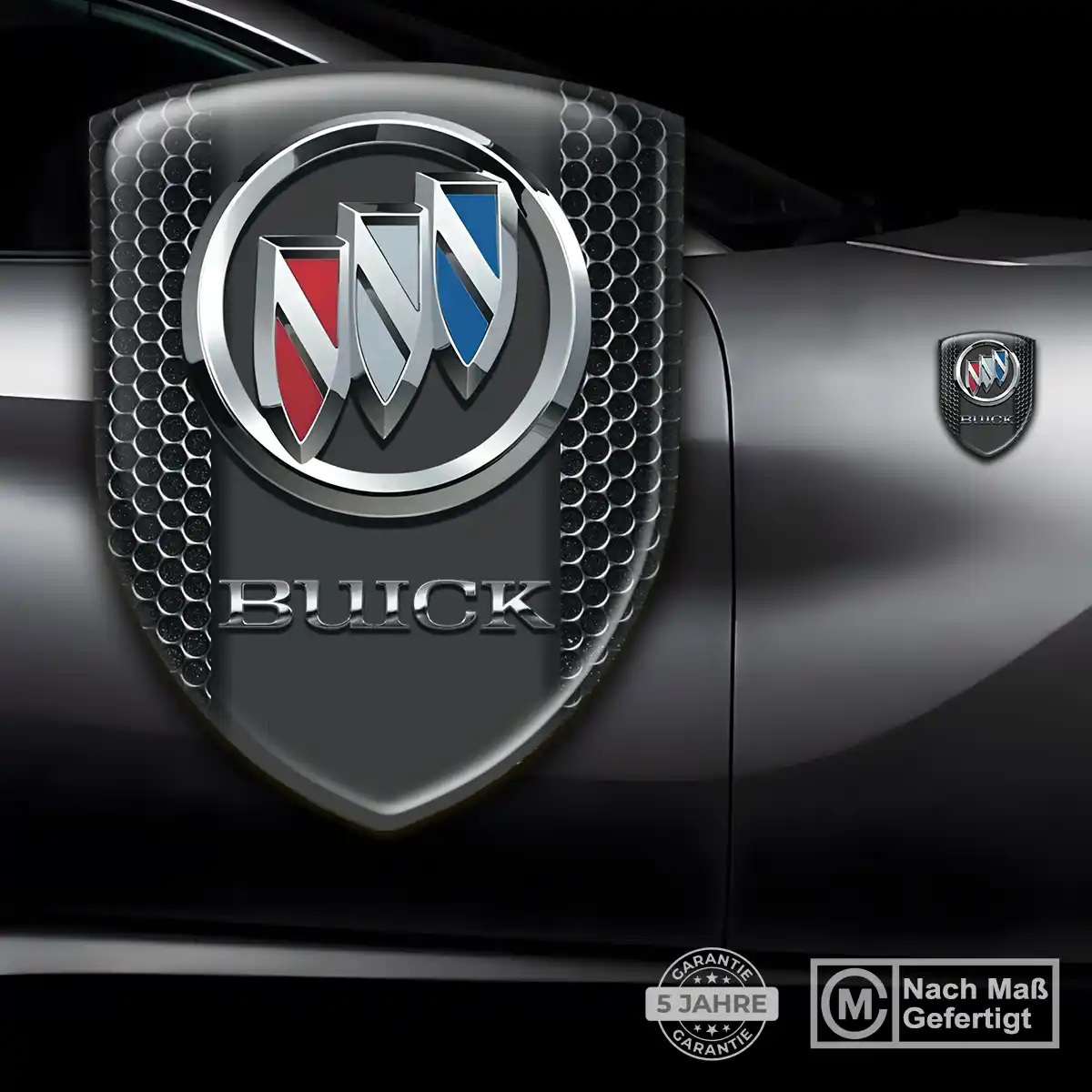 Buick 3D Gel Aufkleber Emblem Stilvolles Design