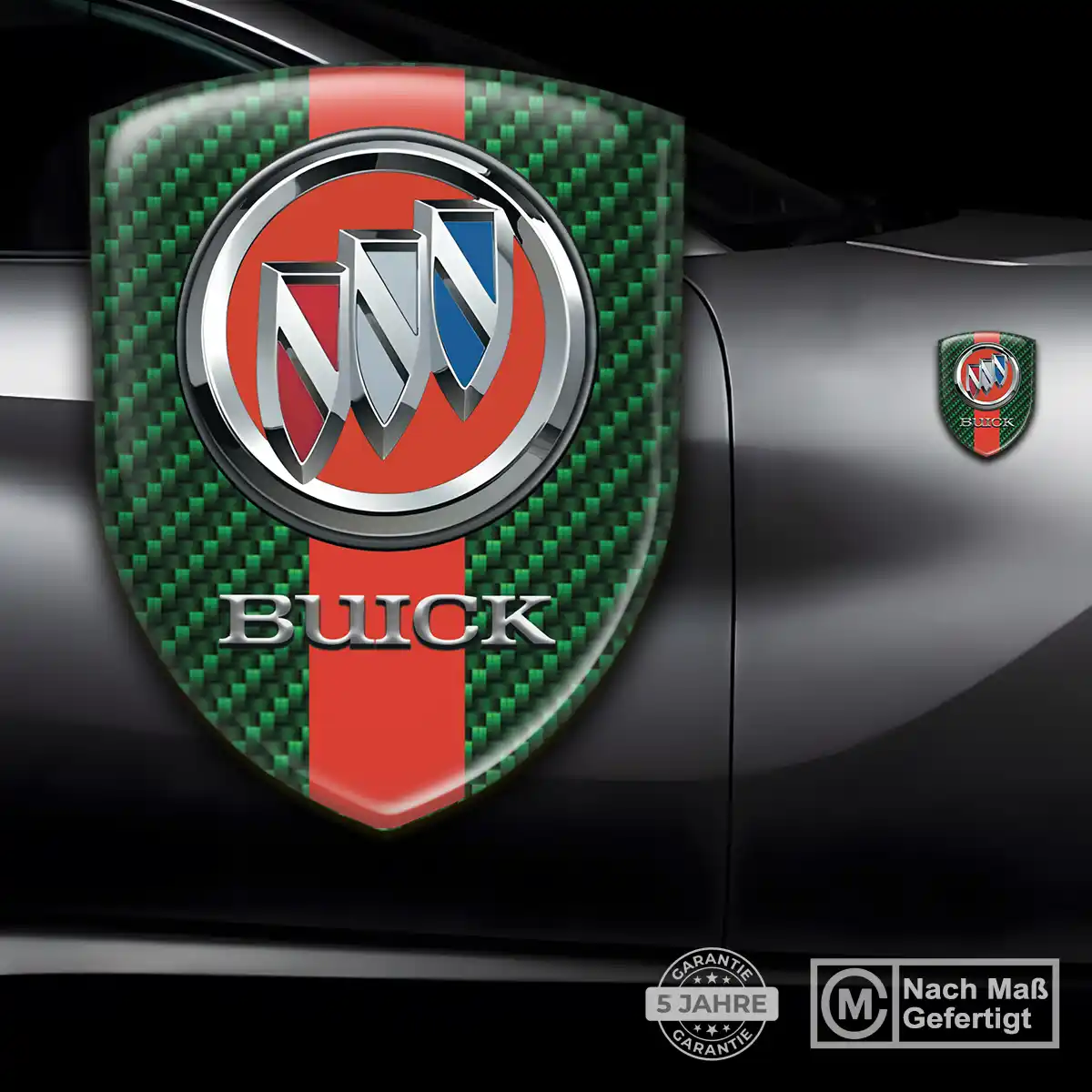 Buick 3D Gel Aufkleber Emblem Tuningfahrzeug