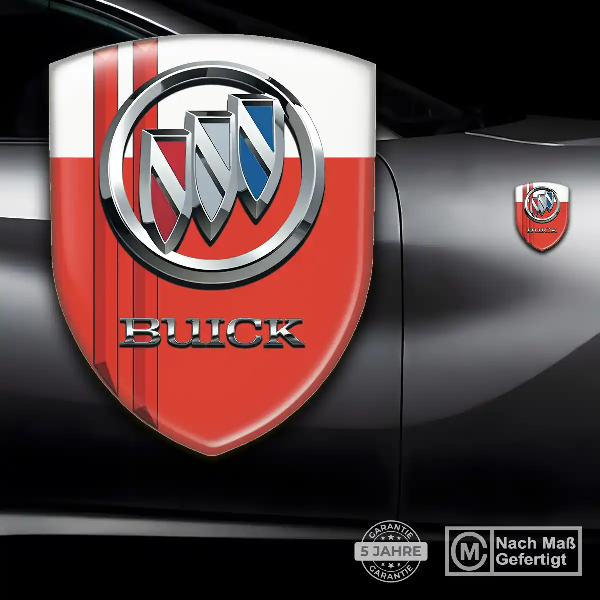 Buick 3D Gel Aufkleber Embleme Auto Elegantes Design