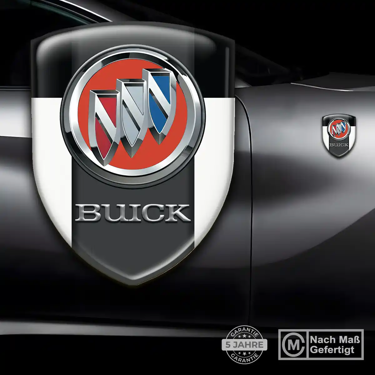 Buick 3D Gel Aufkleber Embleme Auto Interieurdesign