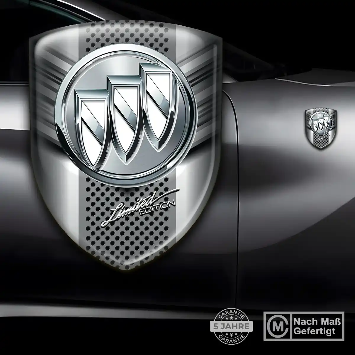 Buick 3D Gel Aufkleber Embleme Auto Limitierte Auflage