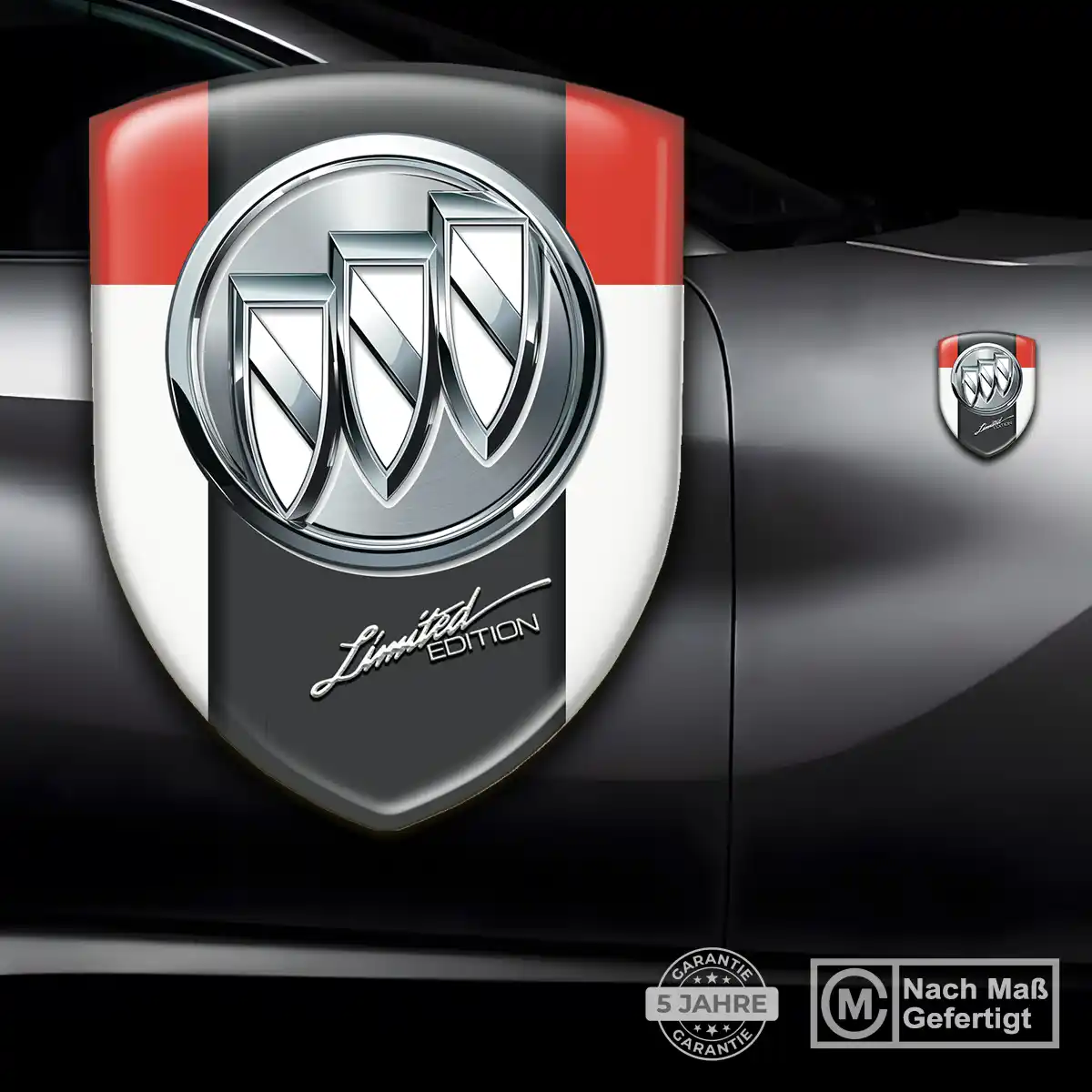 Buick 3D Gel Aufkleber Embleme Auto Stilvolles Design