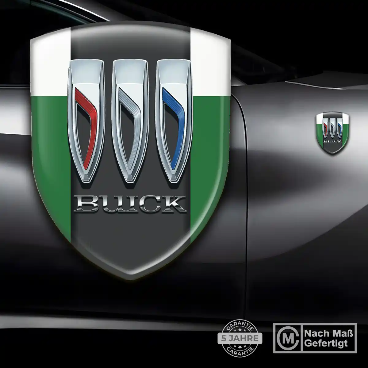 Buick 3D Gel Aufkleber Embleme Edles Design