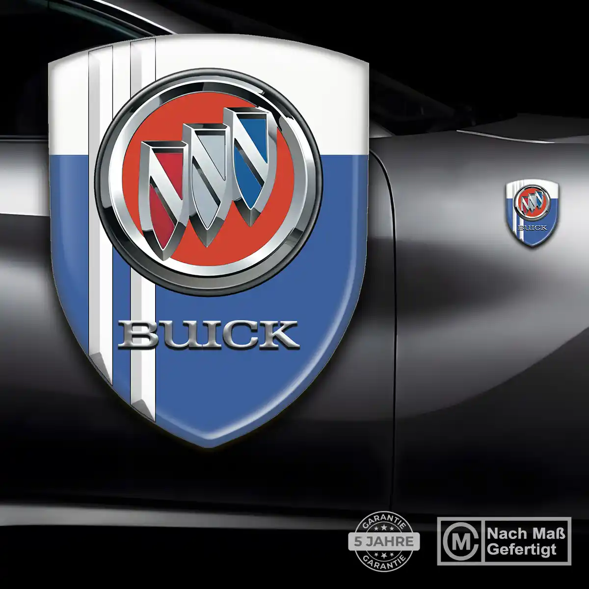 Buick 3D Gel Aufkleber Embleme Markenedition