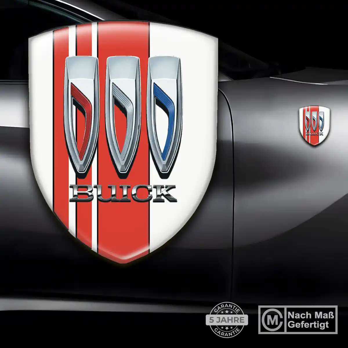 Buick 3D Gel Aufkleber Embleme Tuningfahrzeug