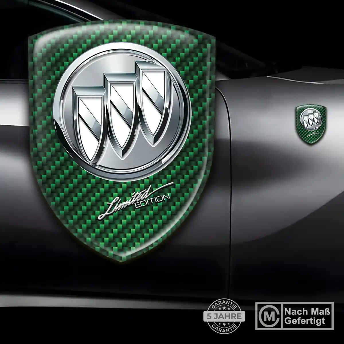 Buick 3D Gel Aufkleber Exterieurdesign