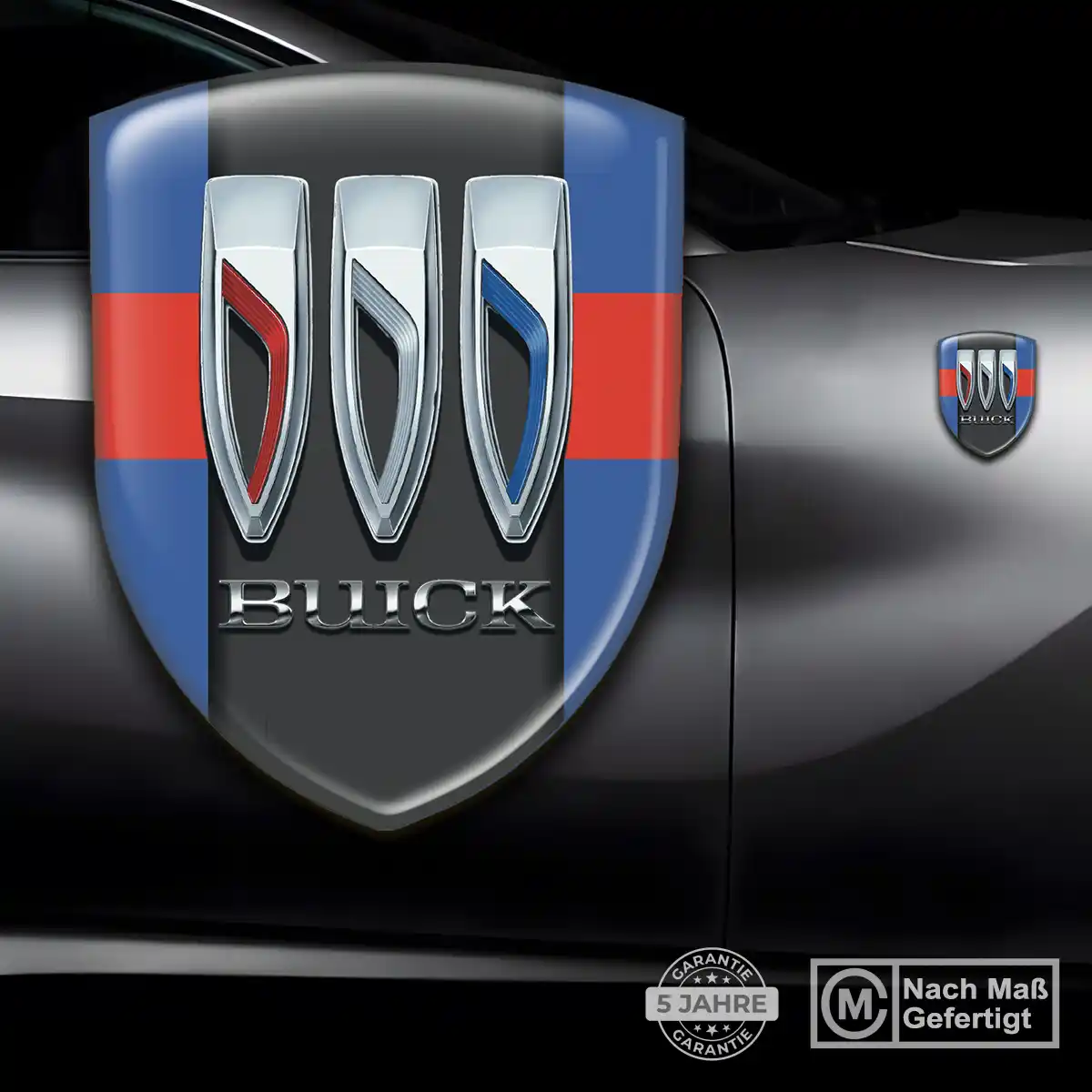 Buick 3D Gel Aufkleber Luxus-Edition