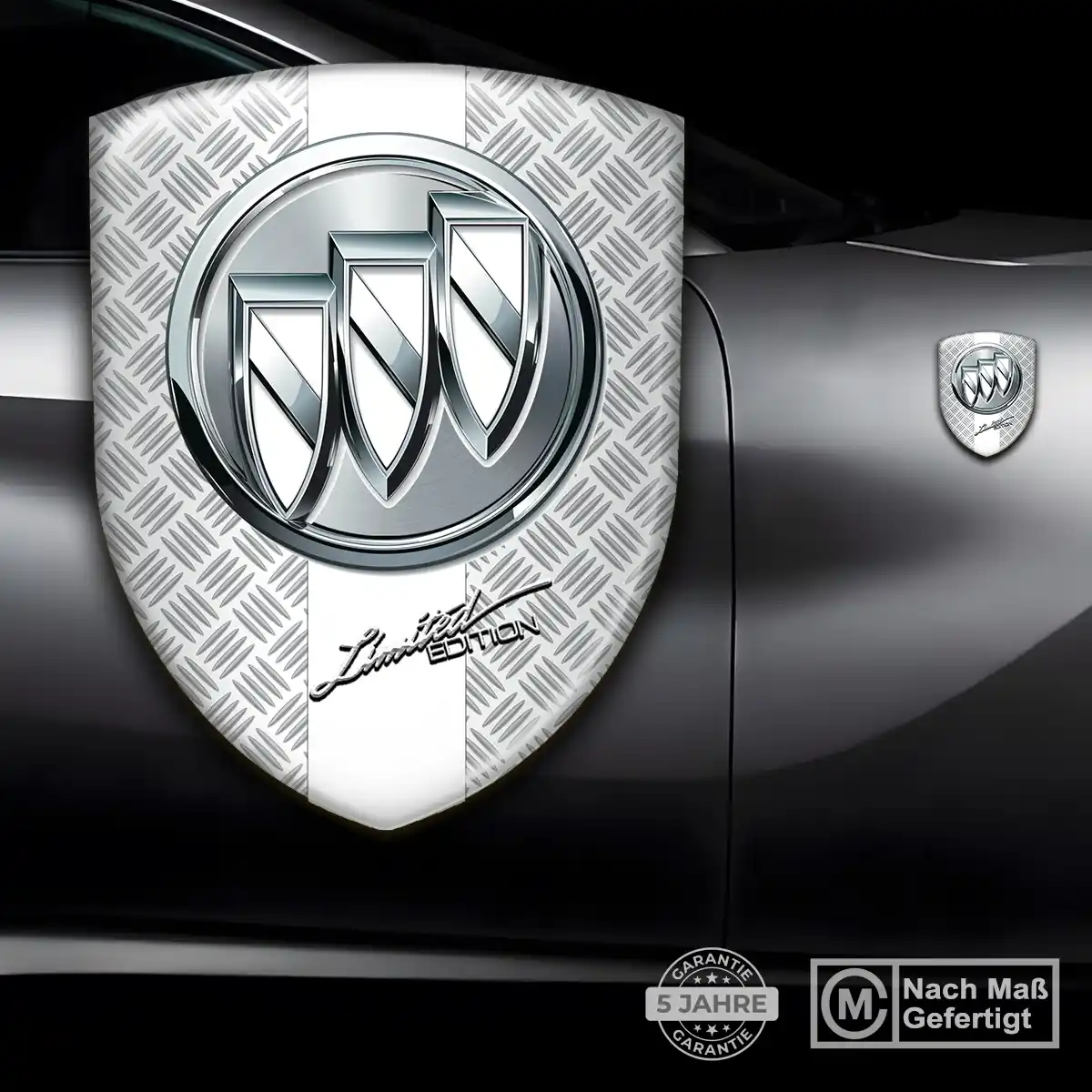 Buick 3D Gel Aufkleber Markenedition