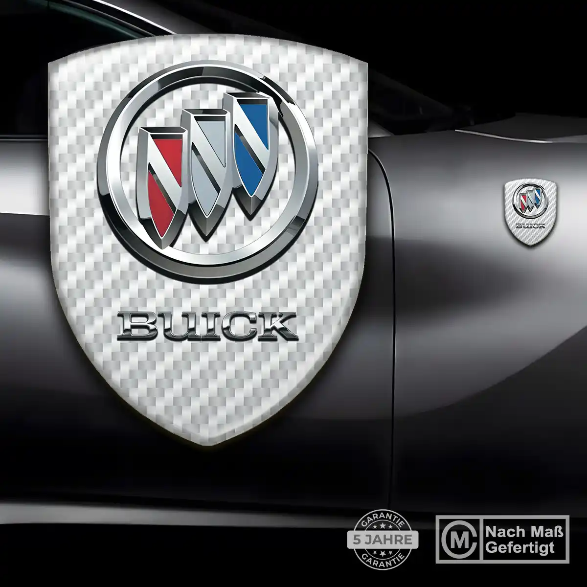 Buick 3D Gel Aufkleber Silikon Auto Hochwertiges Harz