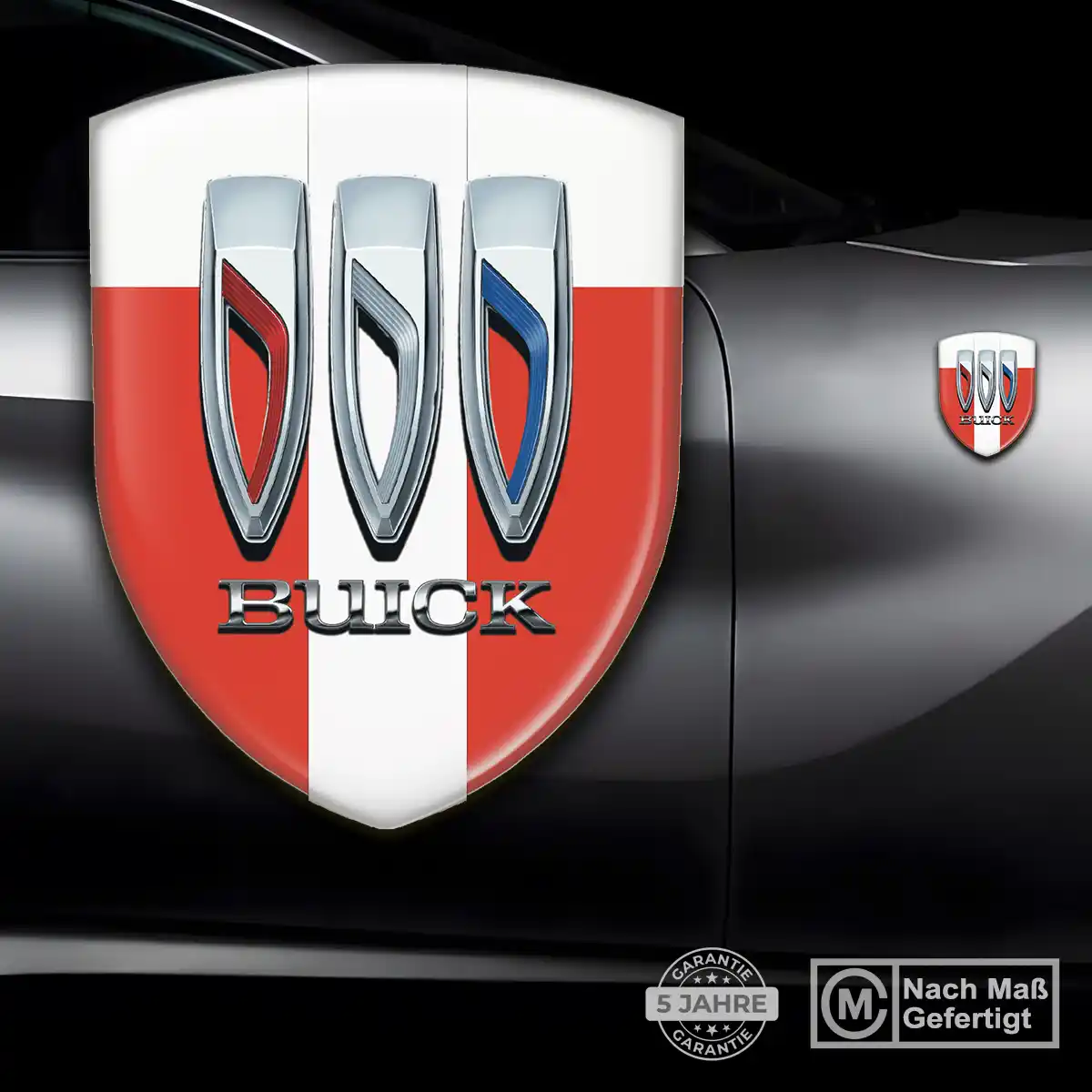 Buick 3D Gel Aufkleber Silikon Auto Hohe Qualität