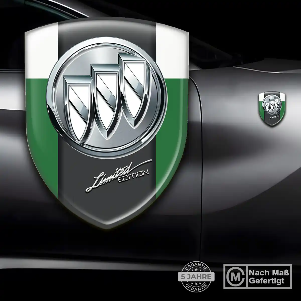 Buick 3D Gel Aufkleber Silikon Auto Interieurdesign