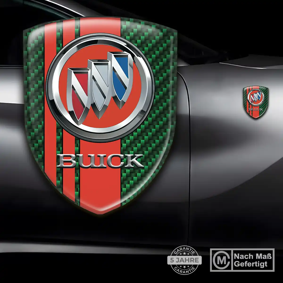 Buick 3D Gel Aufkleber Silikon Auto Premium-Edition