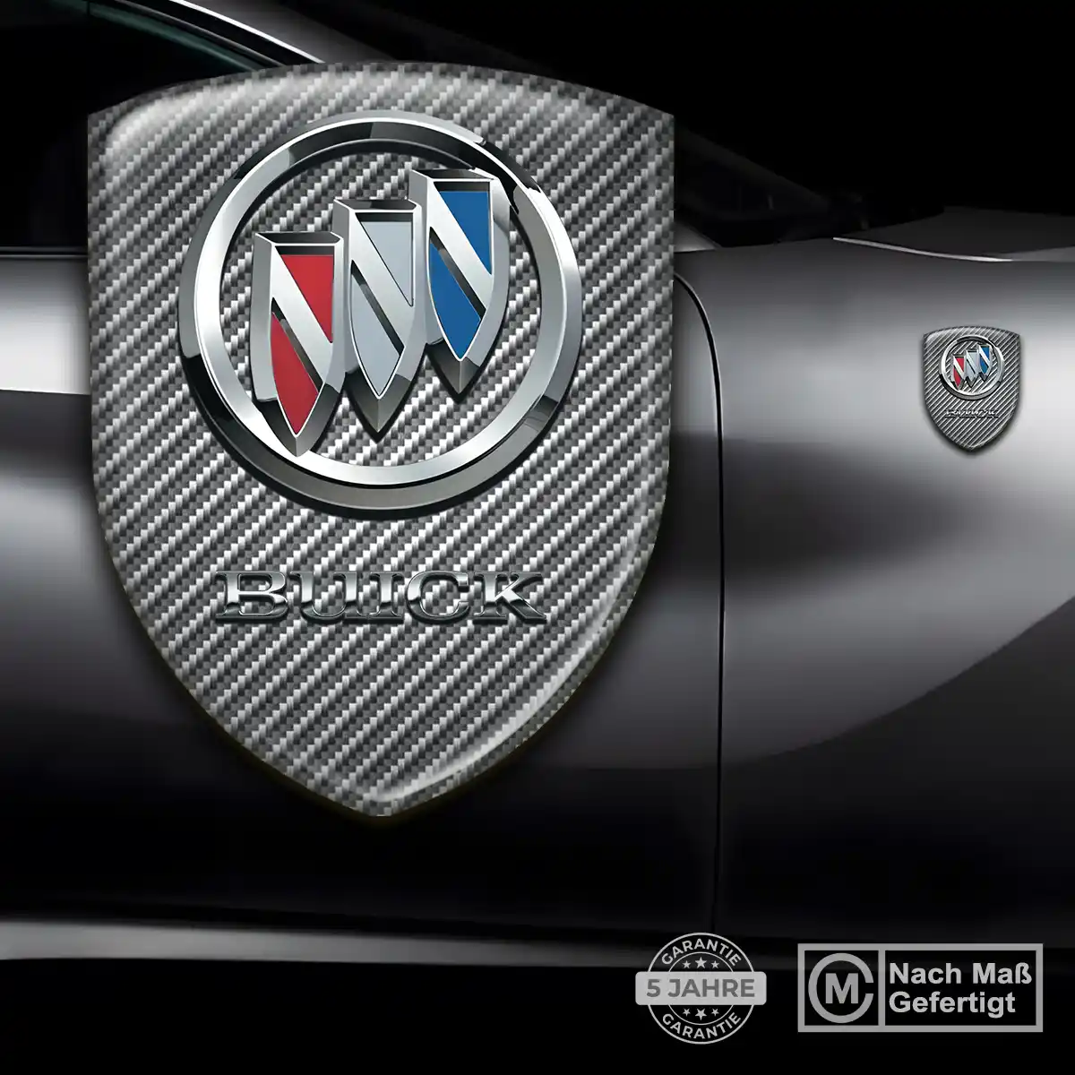 Buick 3D Gel Aufkleber Silikon Auto Premiumqualität
