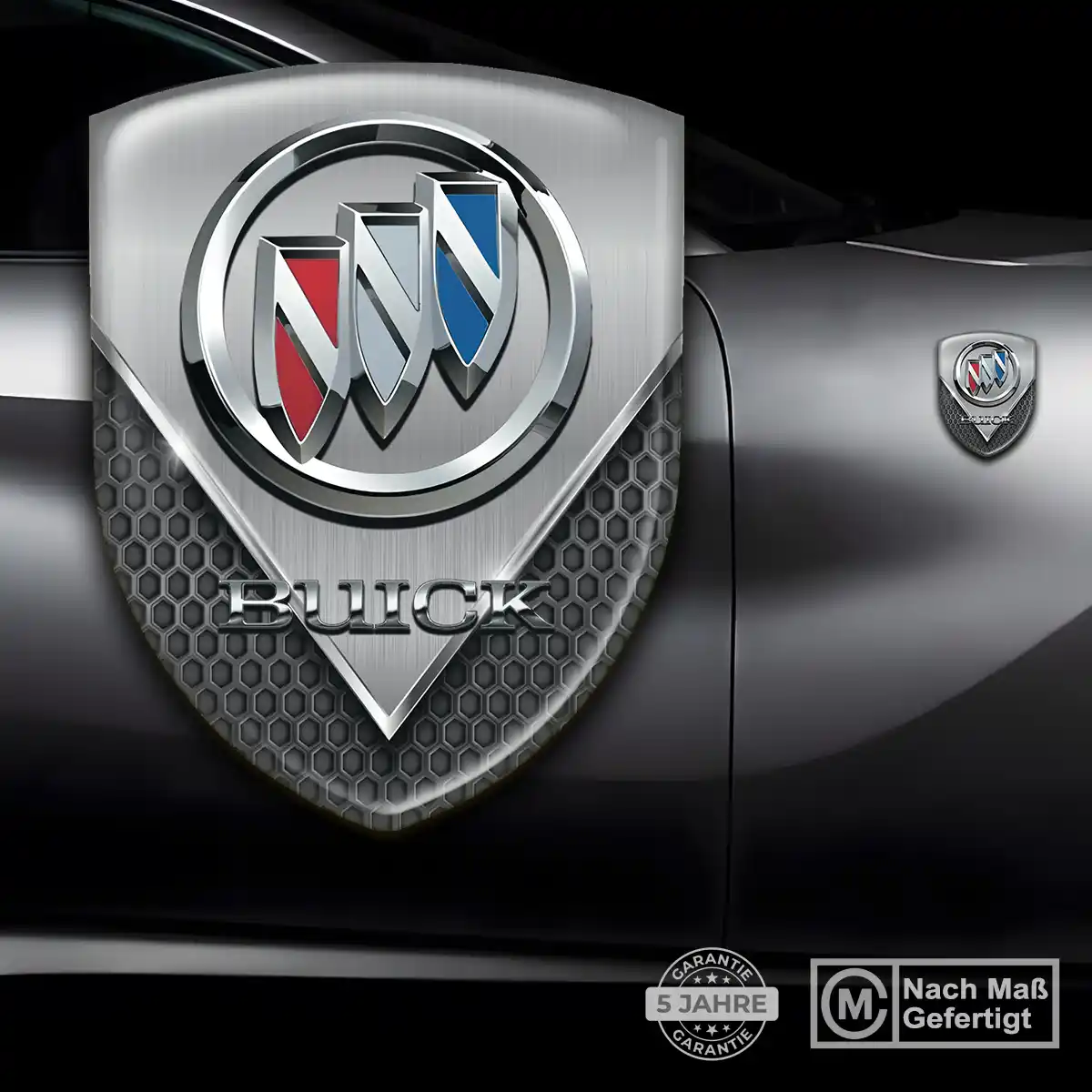 Buick 3D Gel Aufkleber Silikon Hohe Qualität