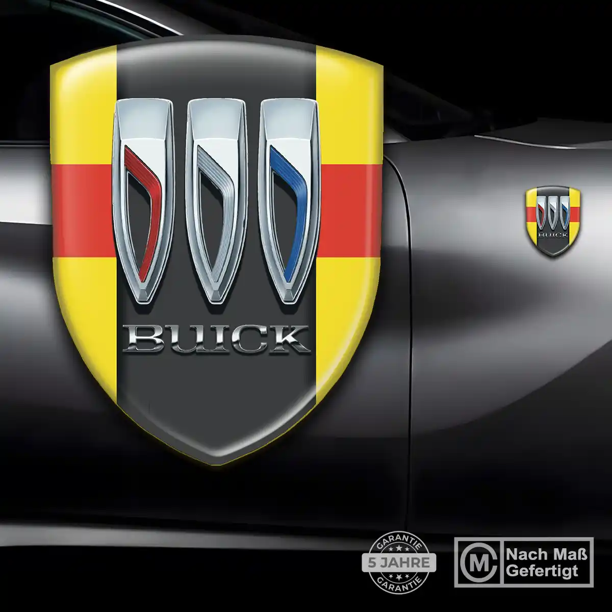 Buick 3D Gel Aufkleber Silikon Limitierte Auflage