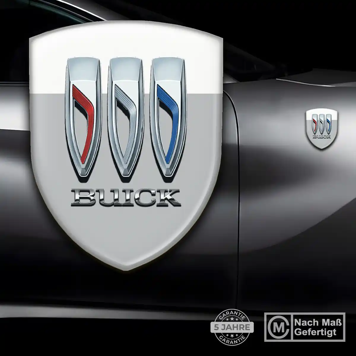 Buick 3D Gel Aufkleber Wappen Auto Elegantes Design