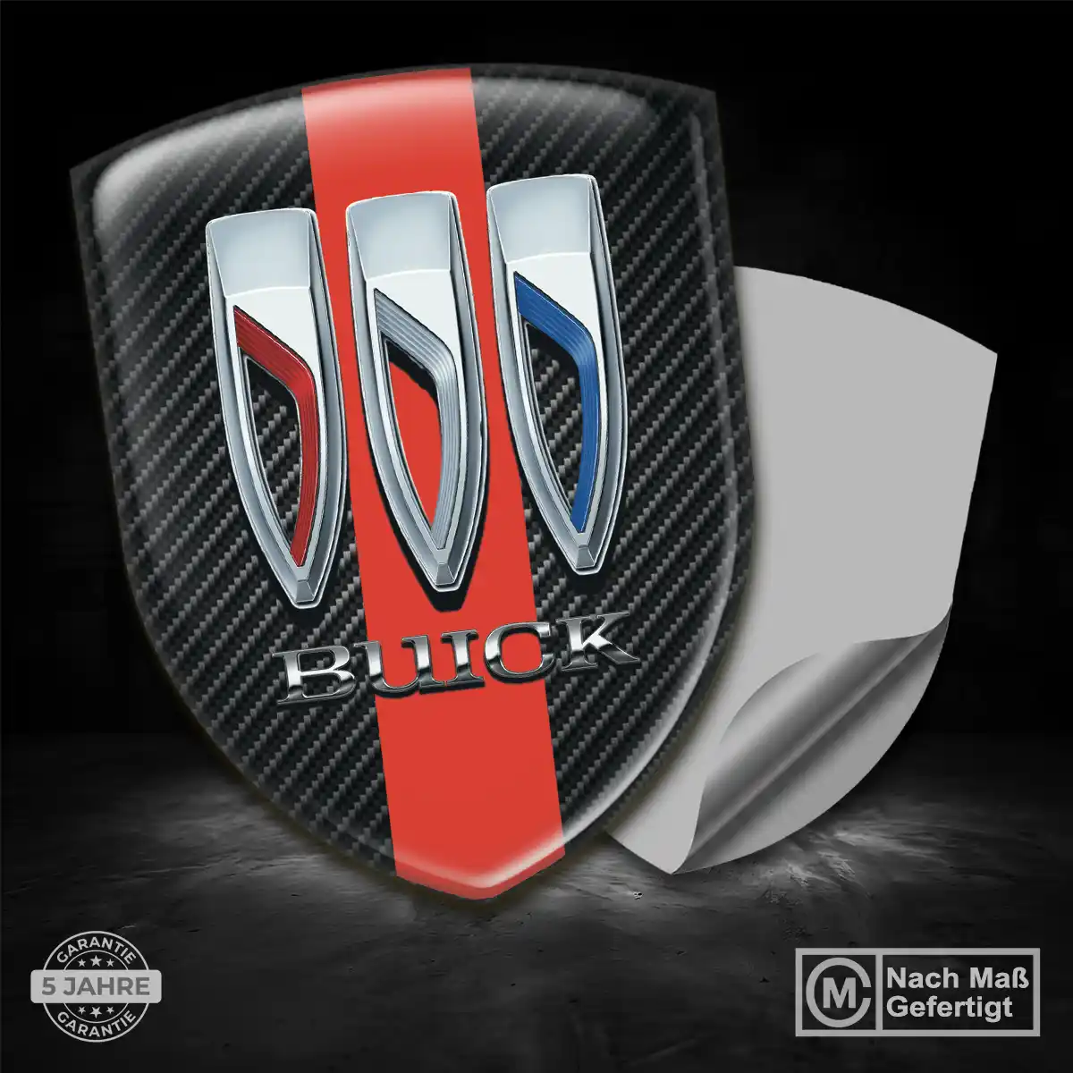 Buick 3D Gel Aufkleber Wappen Auto Interieurdesign