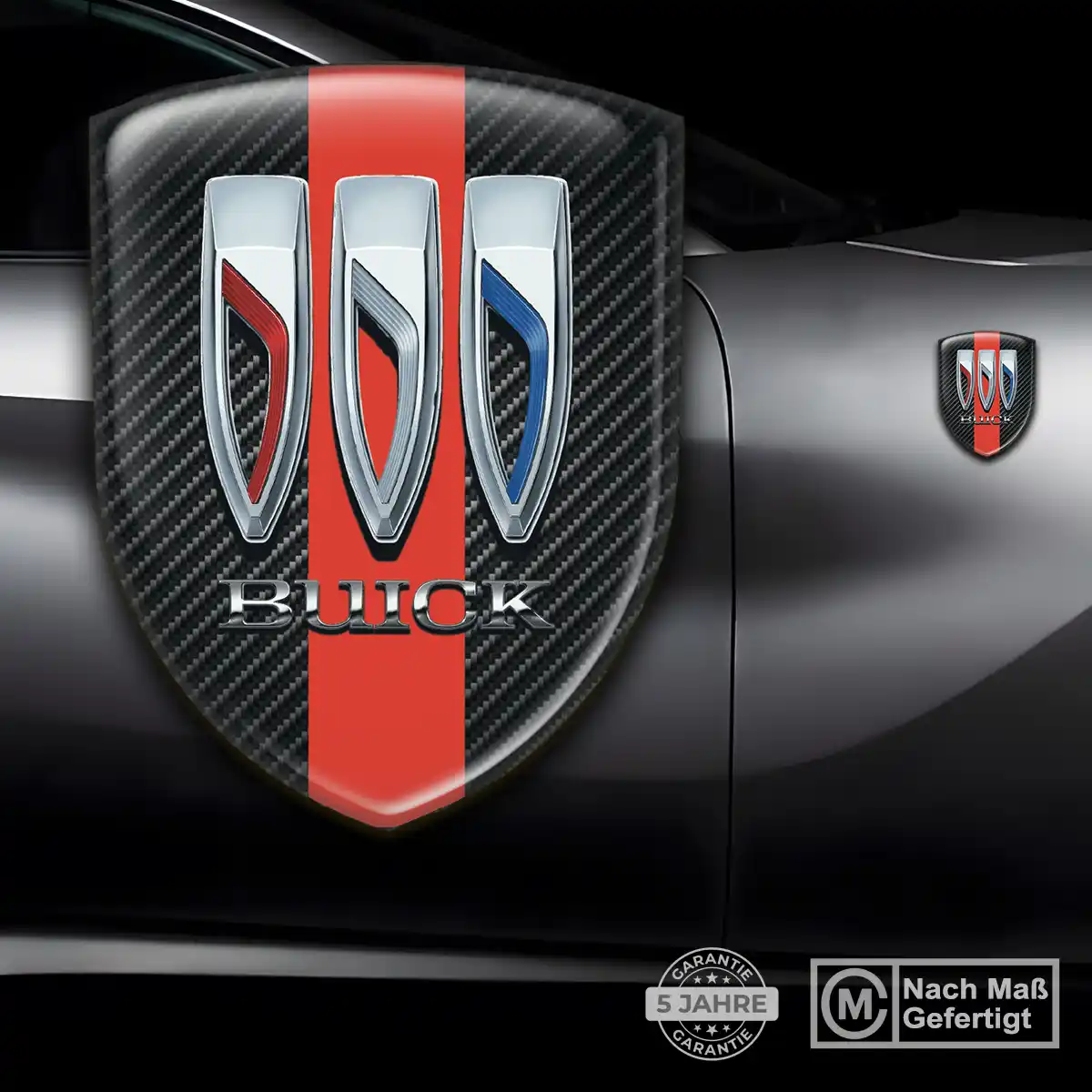 Buick 3D Gel Aufkleber Wappen Auto Interieurdesign