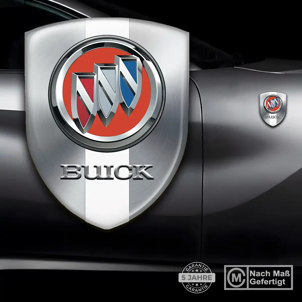 Buick 3D Gel Aufkleber Wappen Auto Premium-Edition