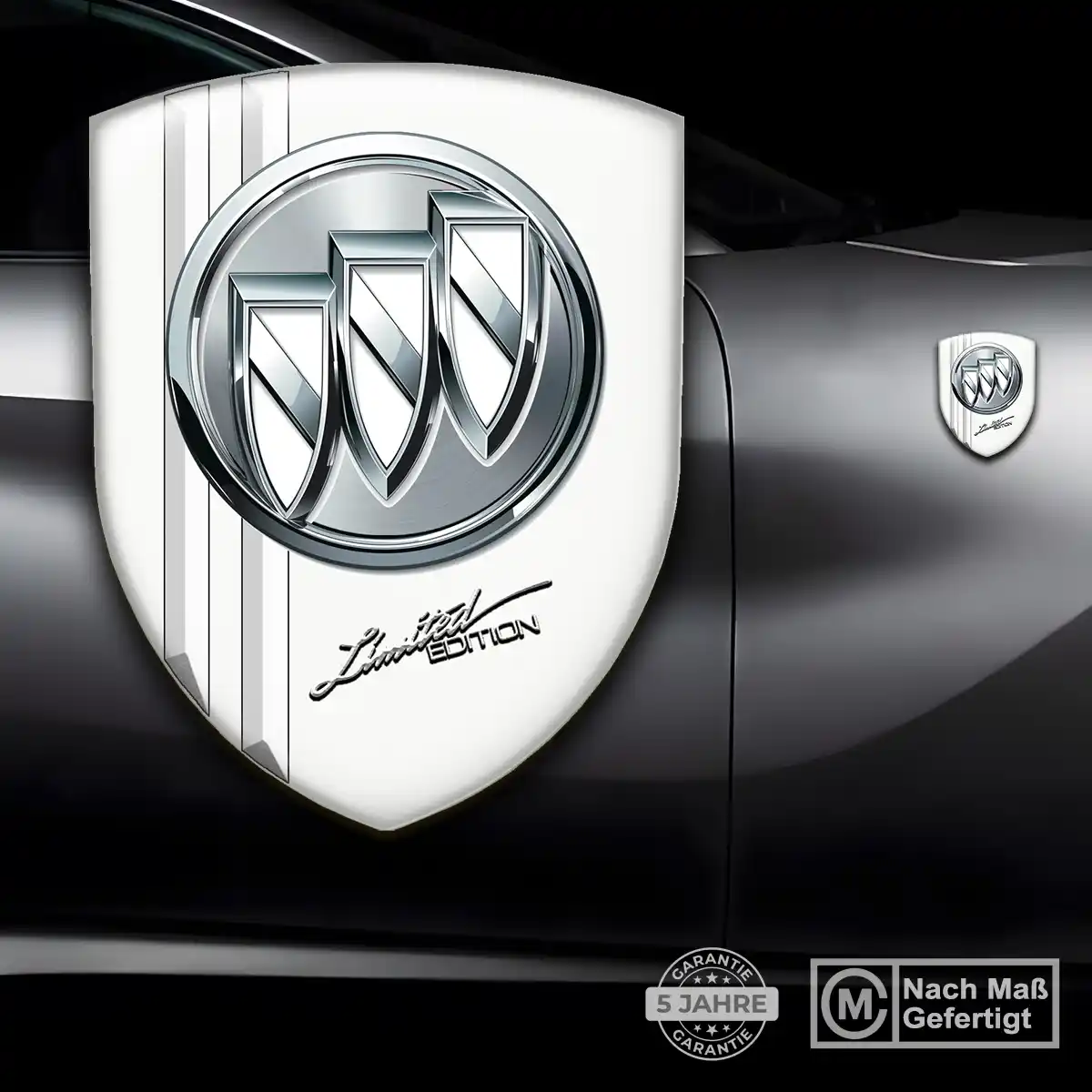 Buick 3D Gel Aufkleber Wappen Auto Premiumqualität