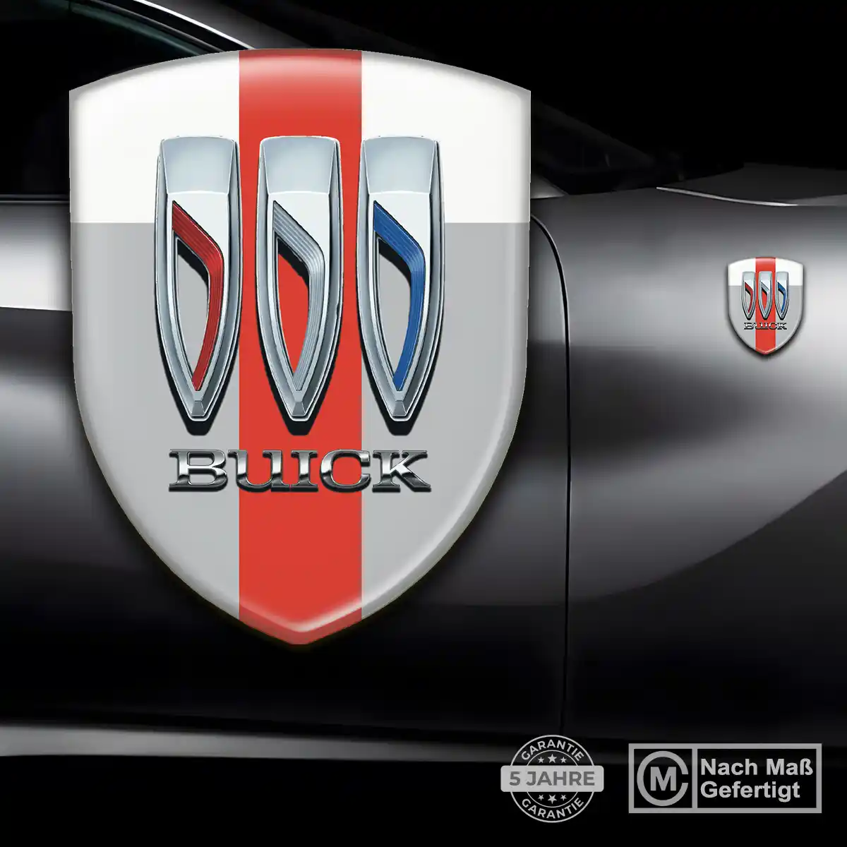 Buick 3D Gel Aufkleber Wappen Auto Stilvolles Design