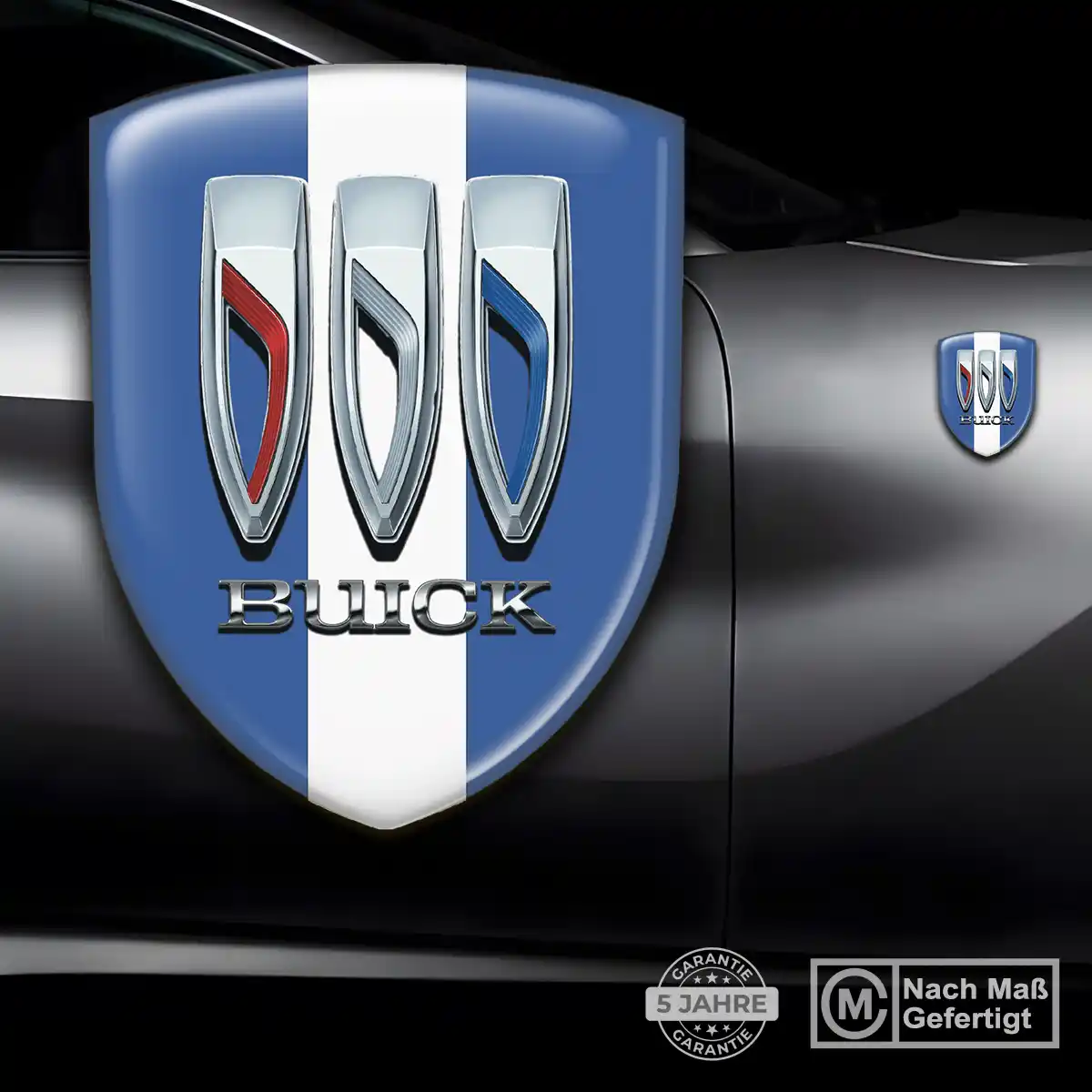 Buick Aufkleber 3D Gel Emblem Auto Elegantes Design