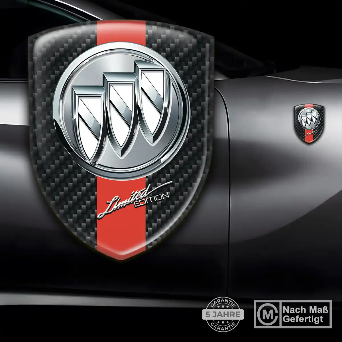 Buick Aufkleber 3D Gel Emblem Auto Exterieurdesign