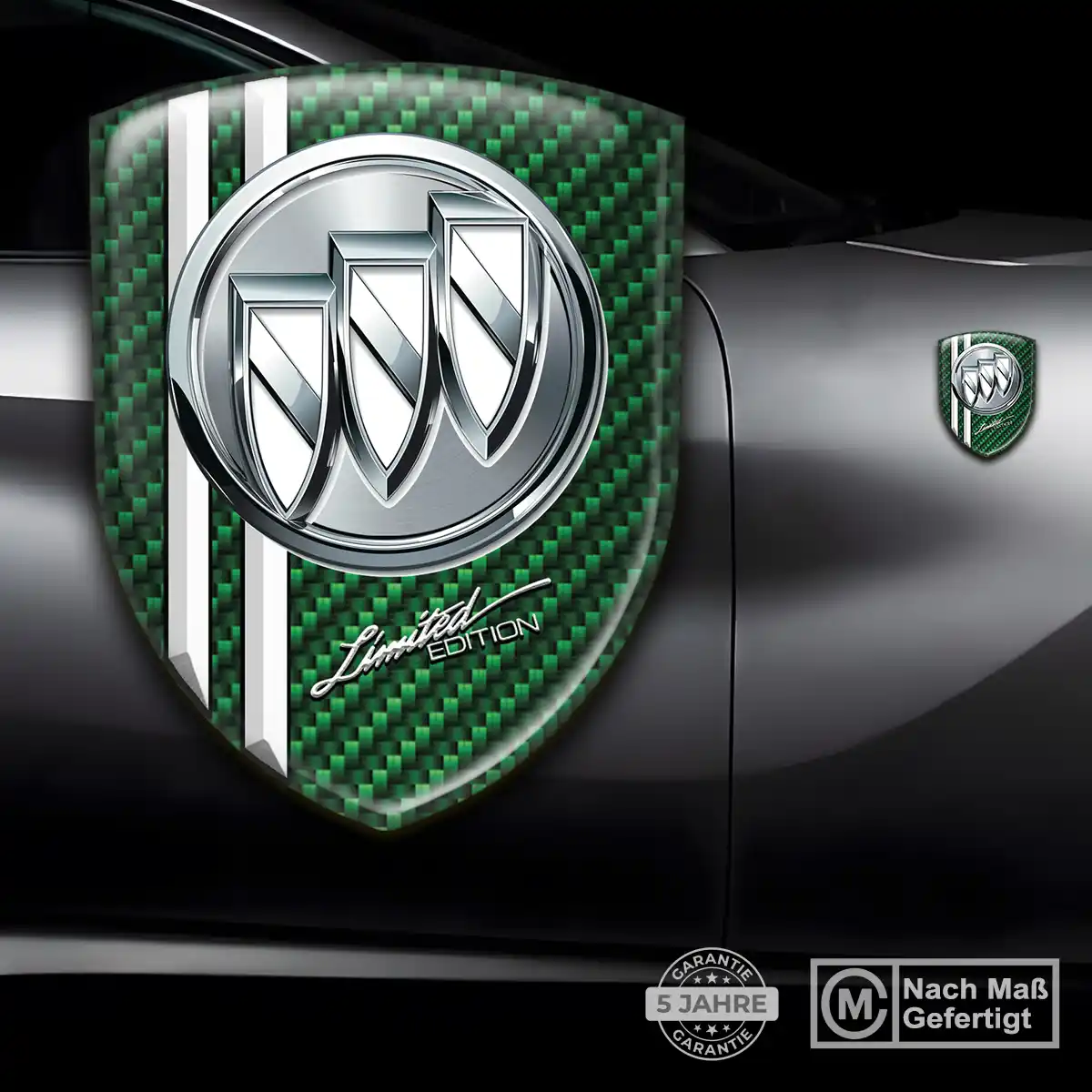 Buick Aufkleber 3D Gel Emblem Auto Hochwertiges Harz