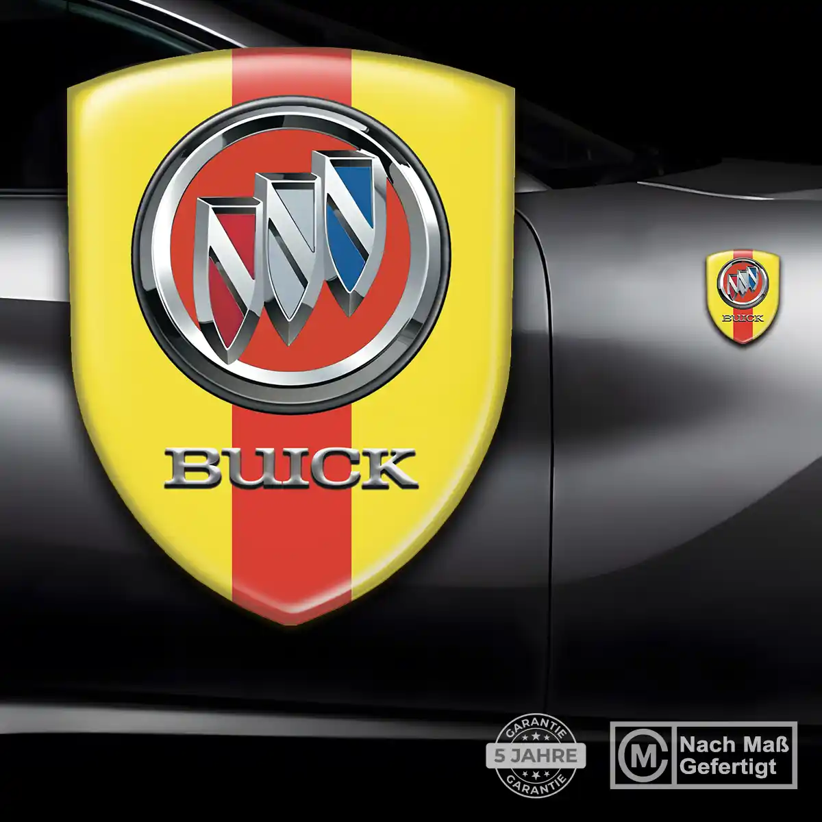 Buick Aufkleber 3D Gel Emblem Auto Interieurdesign