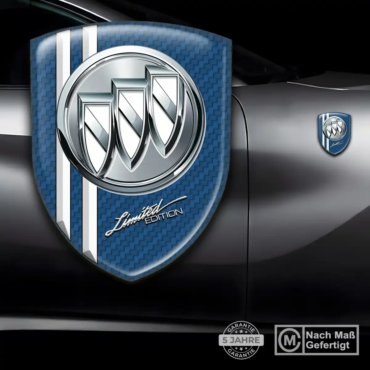 Buick Aufkleber 3D Gel Emblem Auto Premium-Edition