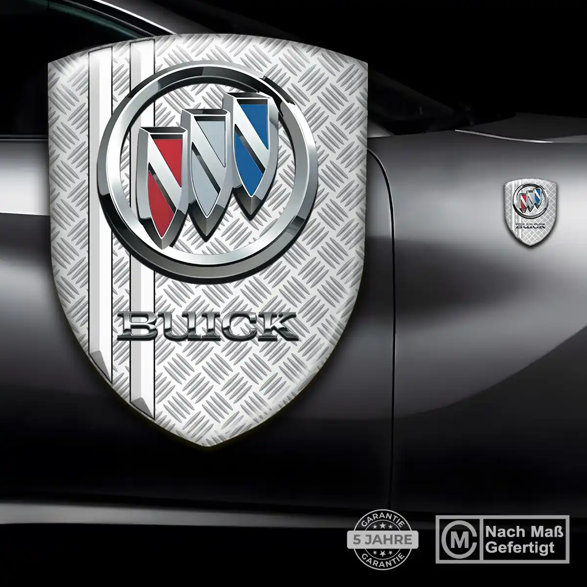 Buick Aufkleber 3D Gel Emblem Auto Premiumqualität
