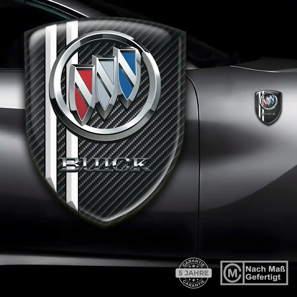 Buick Aufkleber 3D Gel Emblem Auto Stilvolles Design
