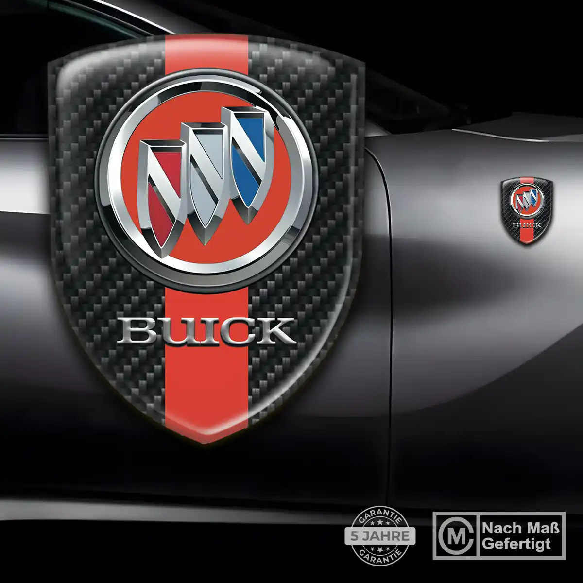 Buick Aufkleber 3D Gel Emblem Auto Tuningfahrzeug