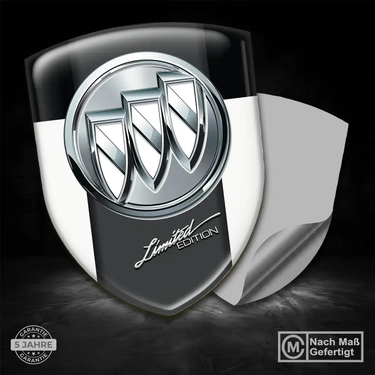 Buick Aufkleber 3D Gel Emblem Elegantes Design