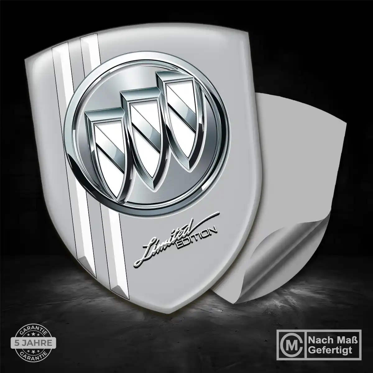 Buick Aufkleber 3D Gel Emblem Hochwertiges Harz