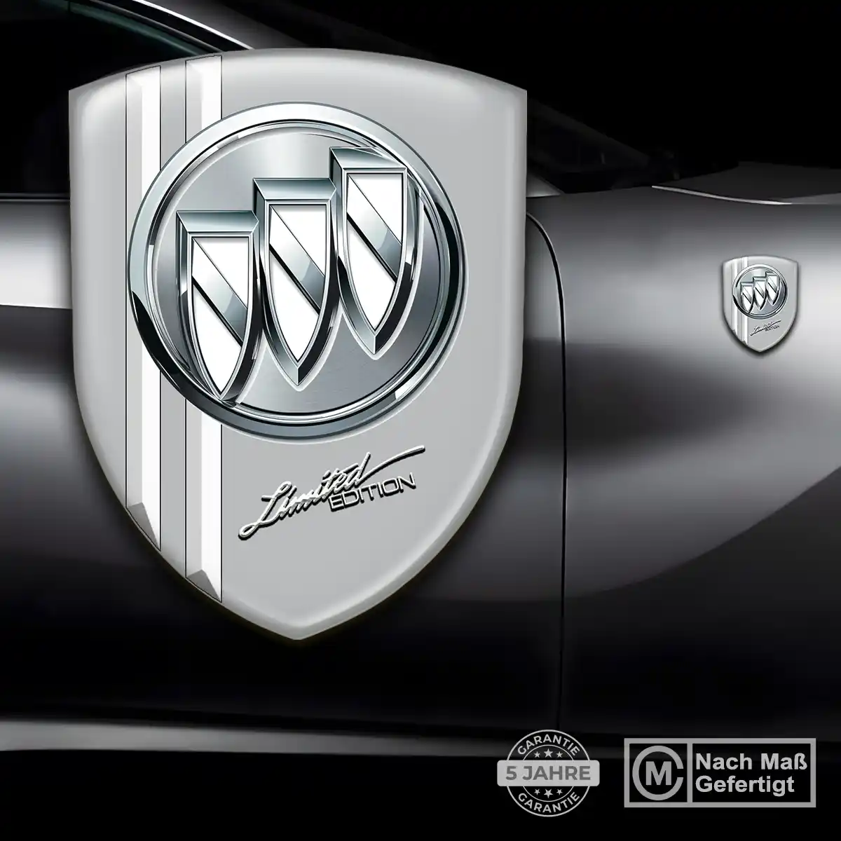 Buick Aufkleber 3D Gel Emblem Hochwertiges Harz
