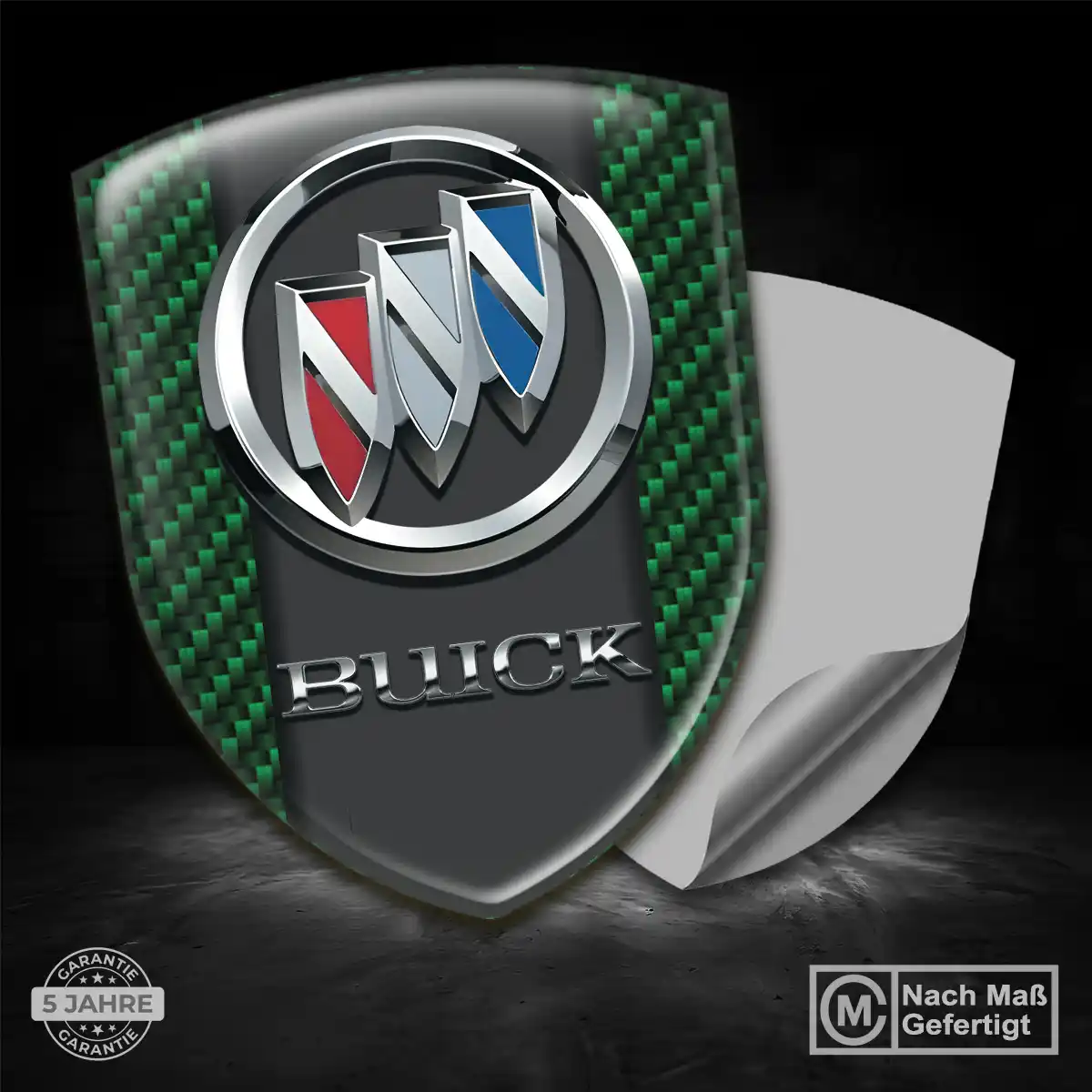 Buick Aufkleber 3D Gel Emblem Interieurdesign