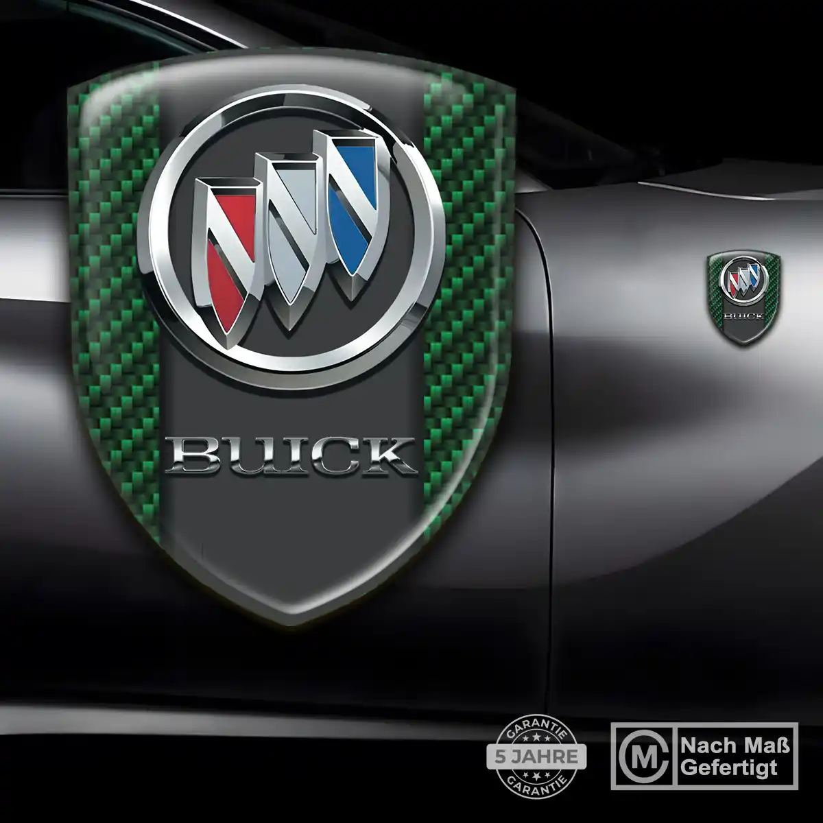 Buick Aufkleber 3D Gel Emblem Interieurdesign