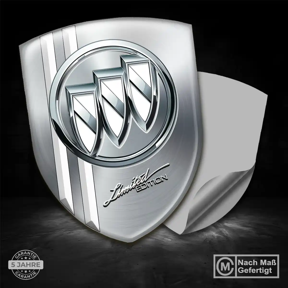 Buick Aufkleber 3D Gel Emblem Limitierte Auflage