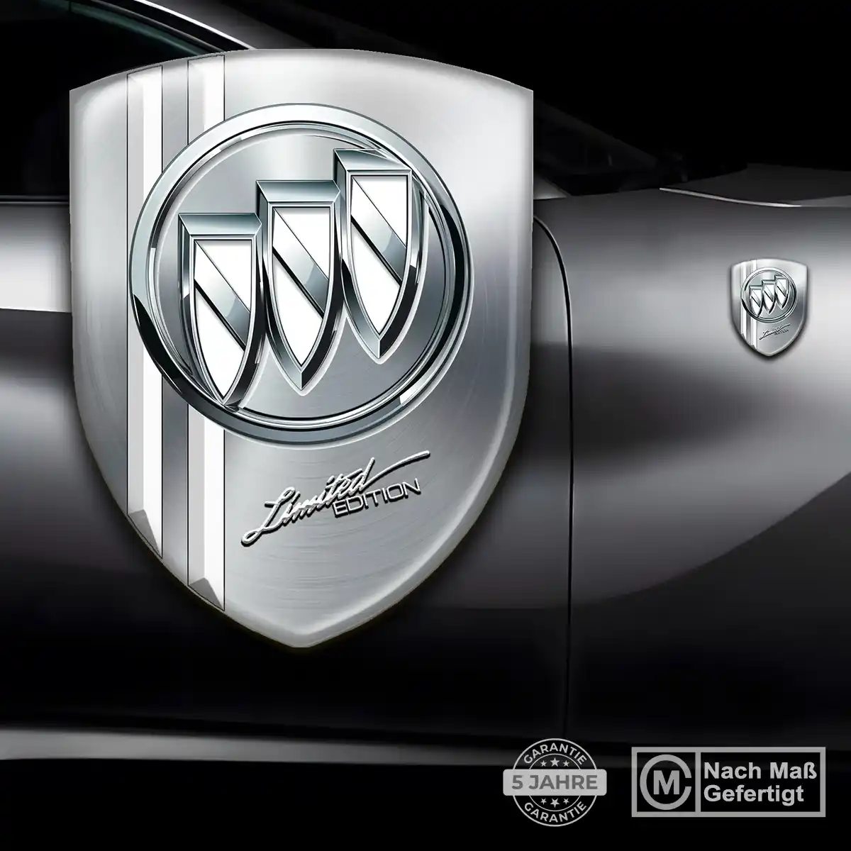 Buick Aufkleber 3D Gel Emblem Limitierte Auflage
