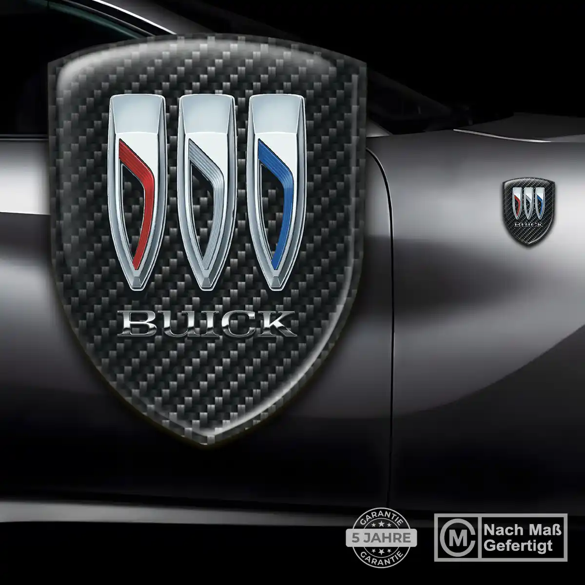 Buick Aufkleber 3D Gel Embleme Auto Elegantes Design