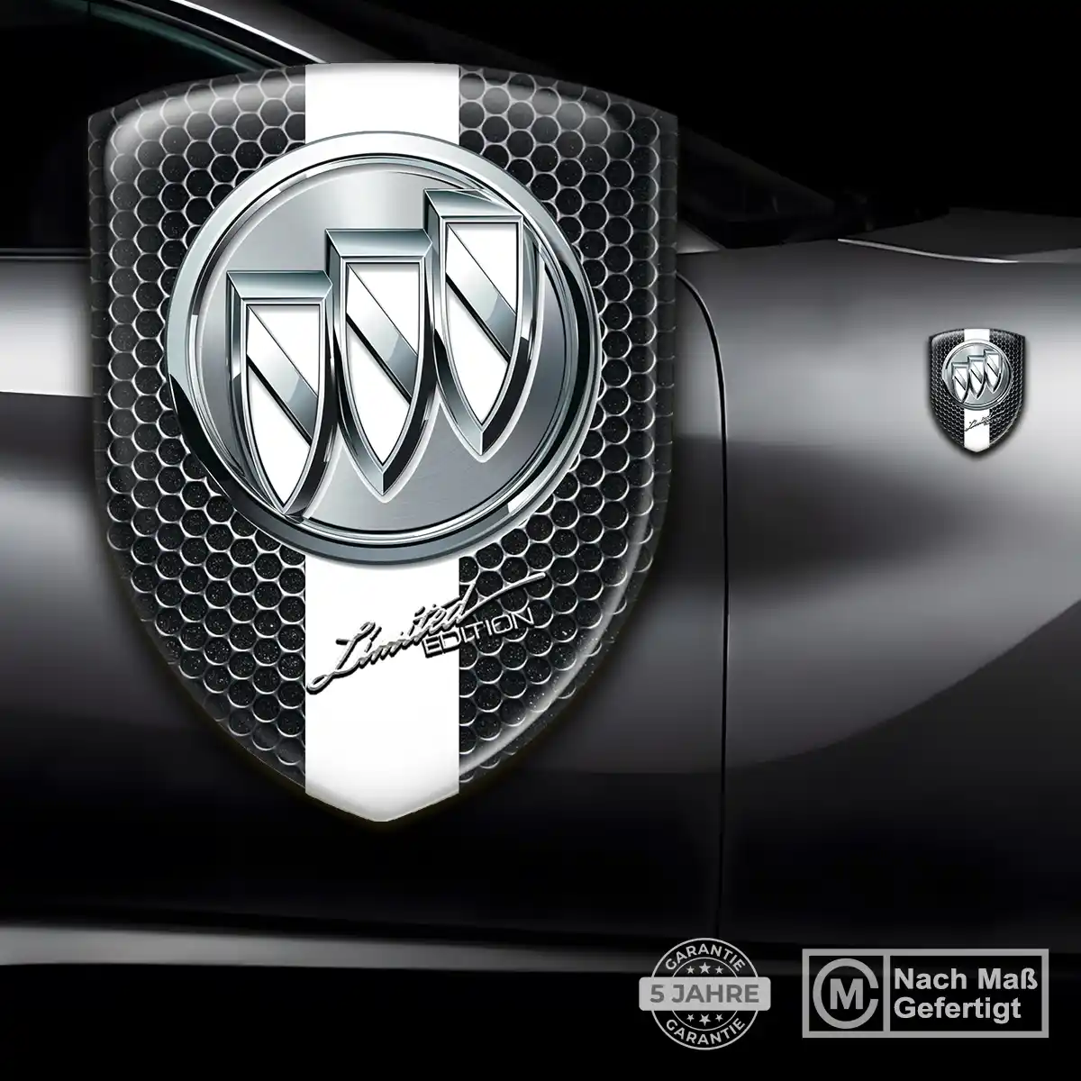 Buick Aufkleber 3D Gel Embleme Auto Limitierte Auflage