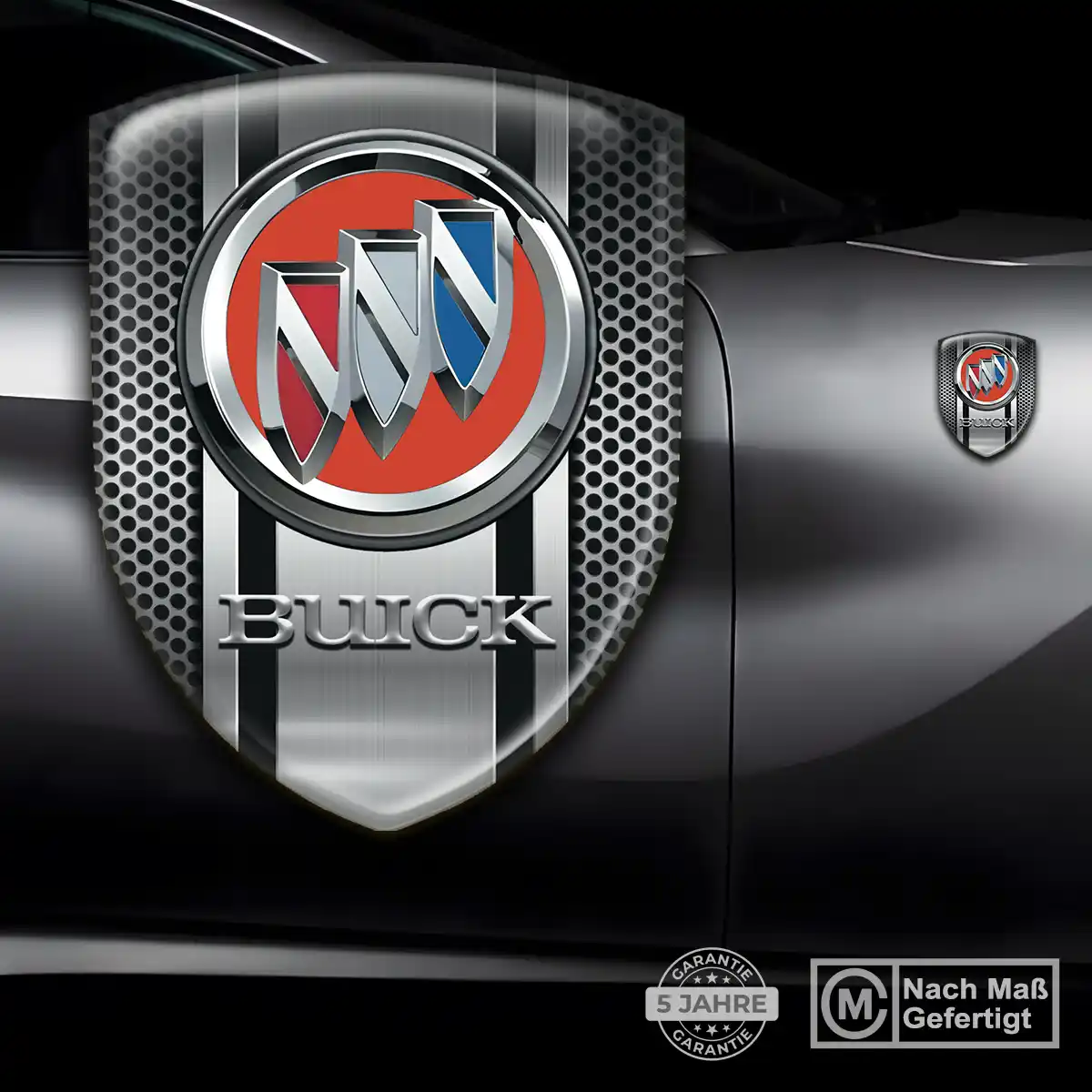 Buick Aufkleber 3D Gel Embleme Auto Luxus-Edition
