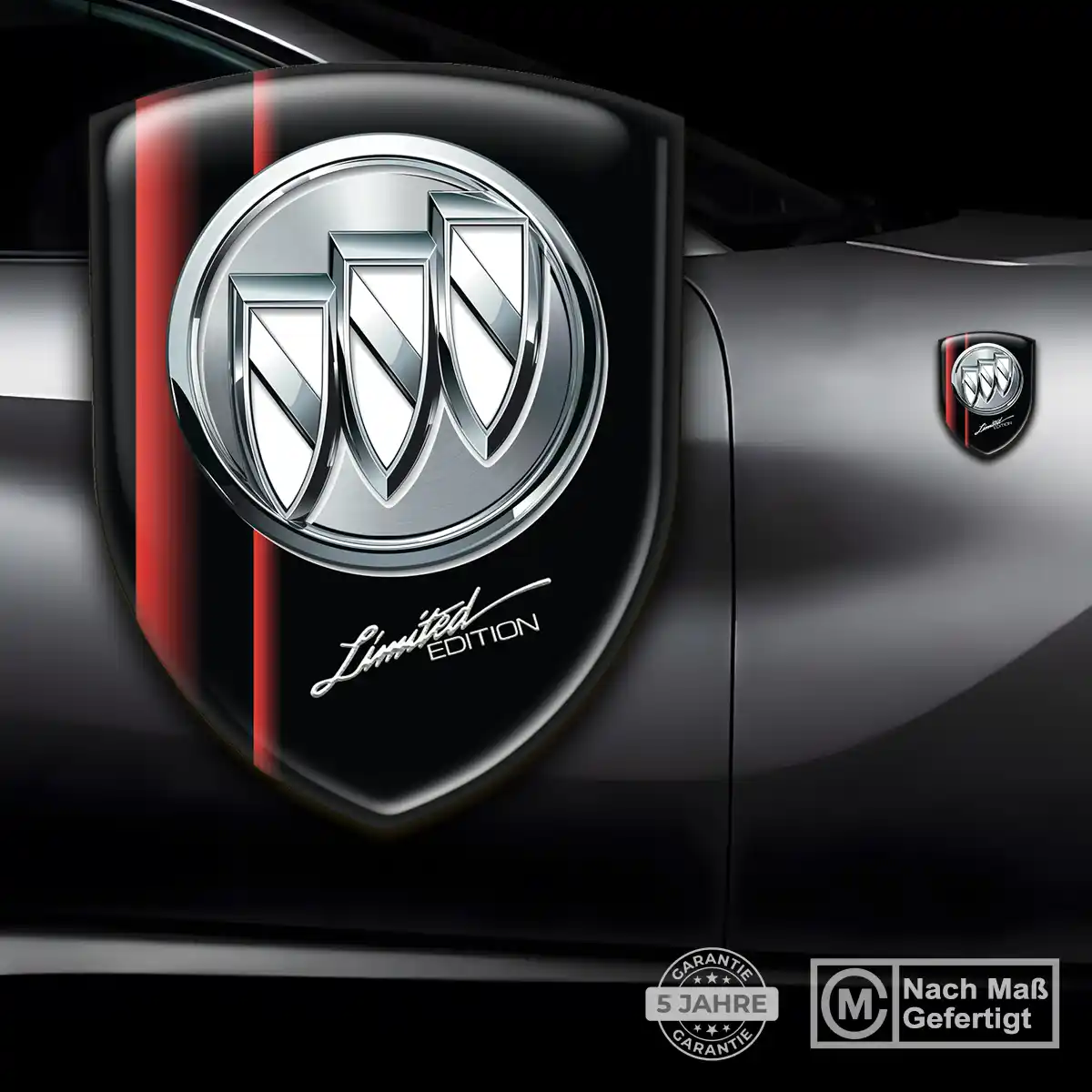 Buick Aufkleber 3D Gel Embleme Auto Premium-Edition