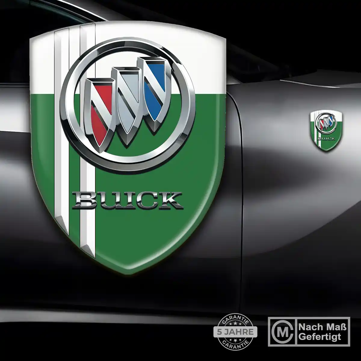 Buick Aufkleber 3D Gel Embleme Auto Stilvolles Design
